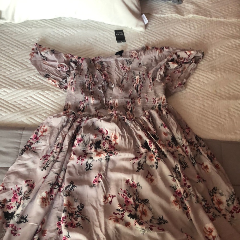 Lilac floral dress